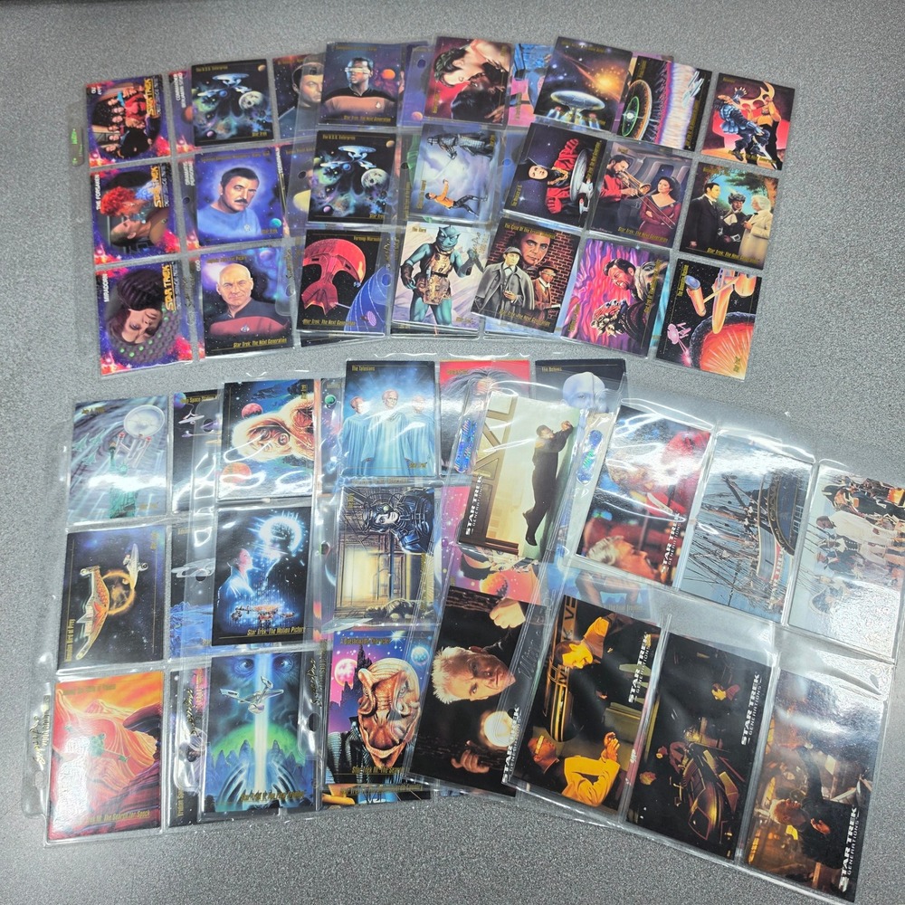 SkyBox Star‎ Trek Trading Cards Lot Excellent Vintage Art